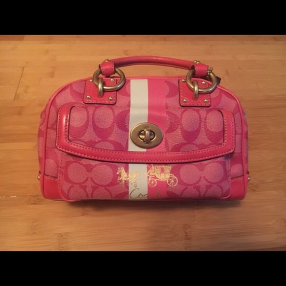 Coach Handbags - Pink Coach Small Bag