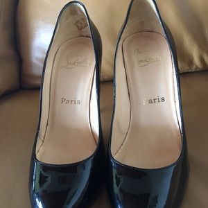 Red Bottom Simple pump