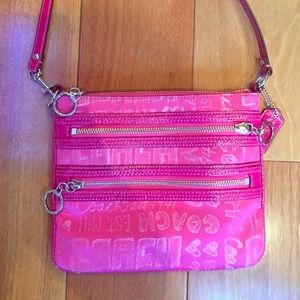 Pink Coach Poppy Crossover