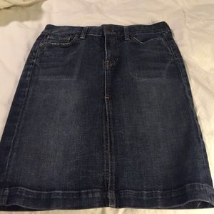 Jean skirt