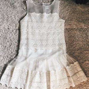 Red Valentino White Dress