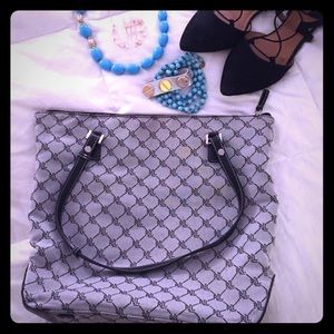Lauren by Ralph Lauren monogram tote