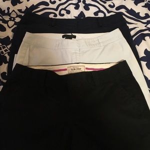 Three Capris (2 NY&C, 1 Old Navy)