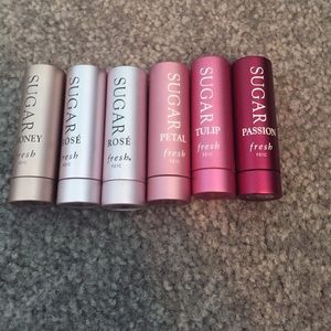 SUGAR fresh lip balms! Sample size!