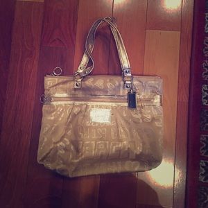 Gold Coach Poppy Purse