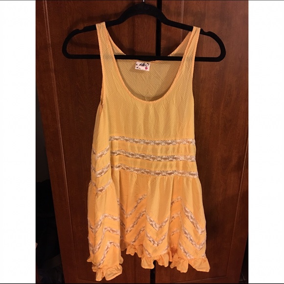 Free People voile trapeze slip