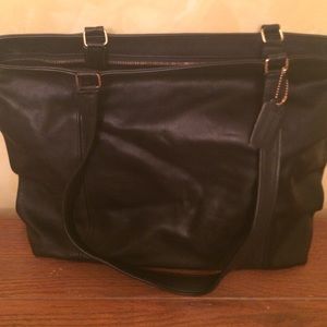 Coach black large bag authentic