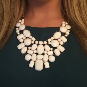 White Chunky Necklace