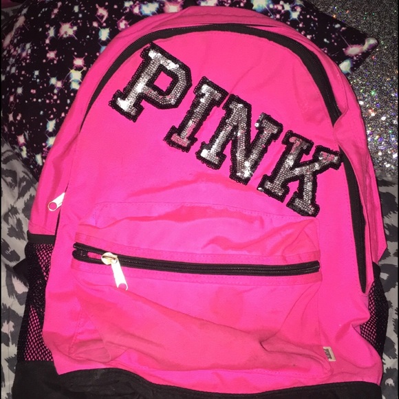 VS PINK Sequin Backpack