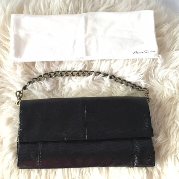 Kenneth Cole New York black clutch!