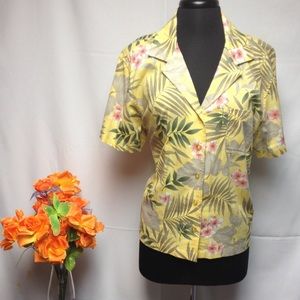 Hawaii print top