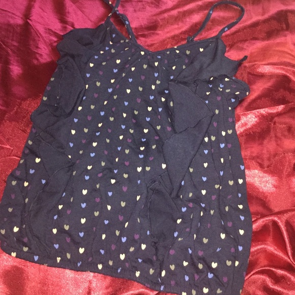 Navy Blue V Shape Spaghetti strap by AE