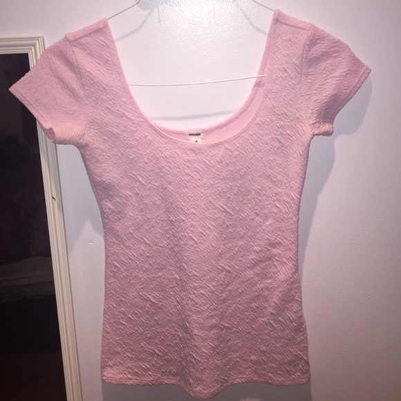 Garage cream pink color shirt🌸