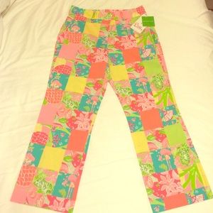 NWT Lilly Pulitzer Liza Capri pants size 6