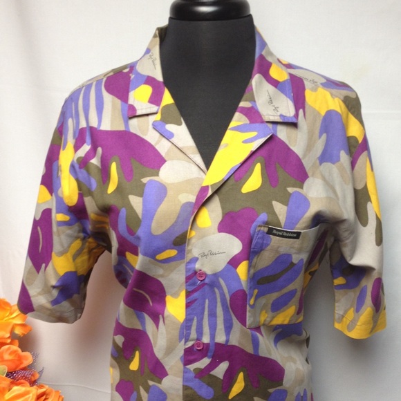 Tropical colored shirt - Picture 2 of 3