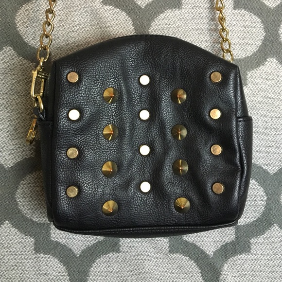 STEVE MADDEN black purse with studs