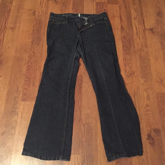 Loft modern flare jeans