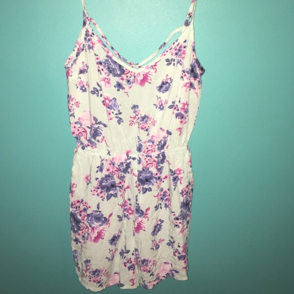 Mint Floral H&M romper