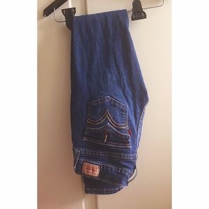 Levi's 524 Low Rise Skinny Jeans