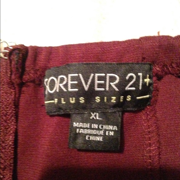 Forever 21 peplum shirt