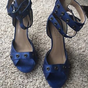 Blue Rachel Roy Heels