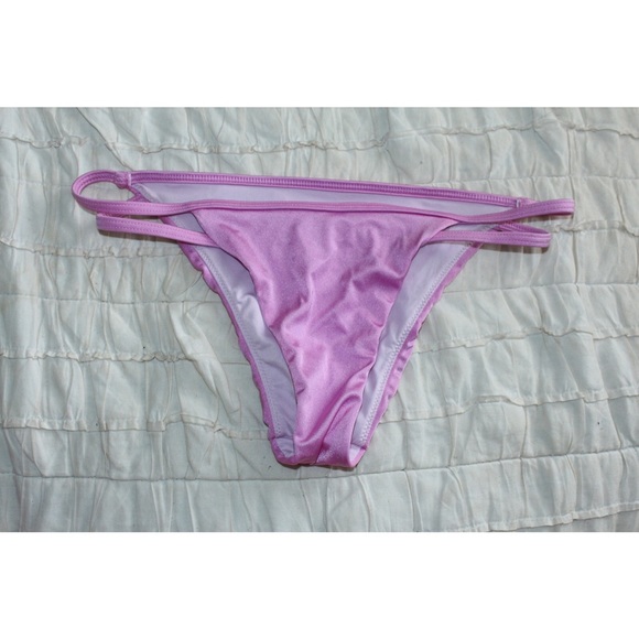 Pink/Purple Victoria's Secret Stringy Itsy Bottoms