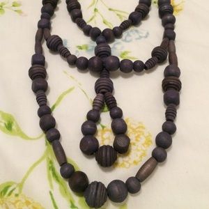 Anthropology Beaded Necklace