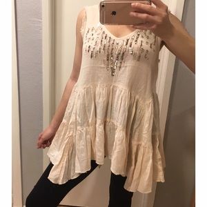 Free People Embellished Tunic