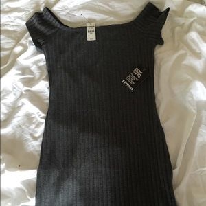 Express ribbed dress