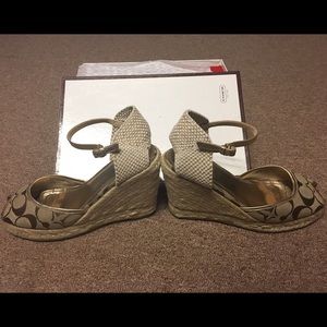 Coach Wedge Sandals