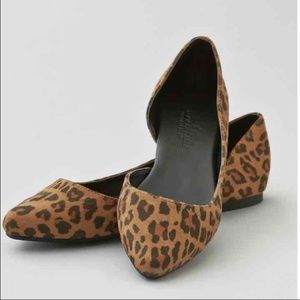 American Eagle Cheetah flats