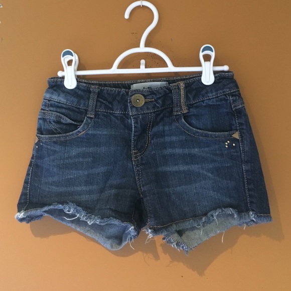 Jean cut off shorts