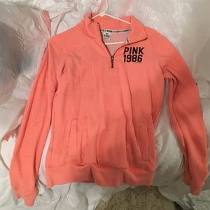 Orange "PINK" XS 1/4 zip up 🍊