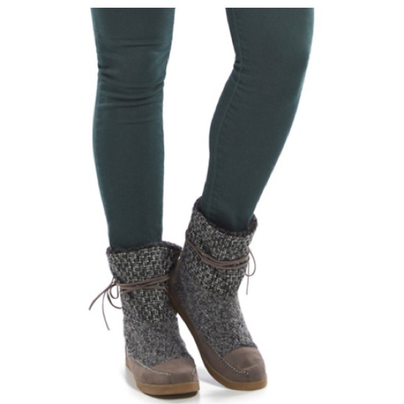 SOLD ON EB@Y Madden Girl Tweed Bootie - Picture 2 of 3