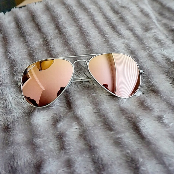 Ray-Ban Accessories - Ray-ban Aviators (Rose Gold)