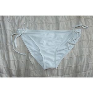 White Stringy Bikini Bottoms