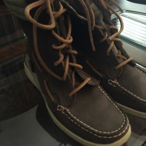 Sperry High Top Boots