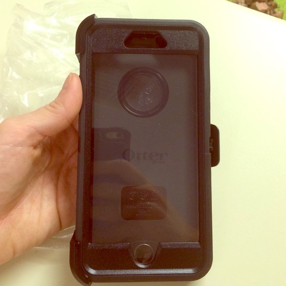 black iPhone 6 Plus otter box NEW!!!!!