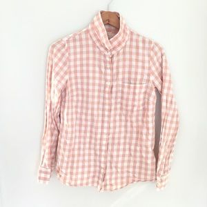 J. Crew gingham shirt