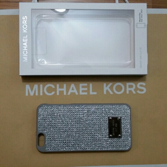 Michael Kors Accessories - Michael Kors crystal pave IPhone 6 plus phone case