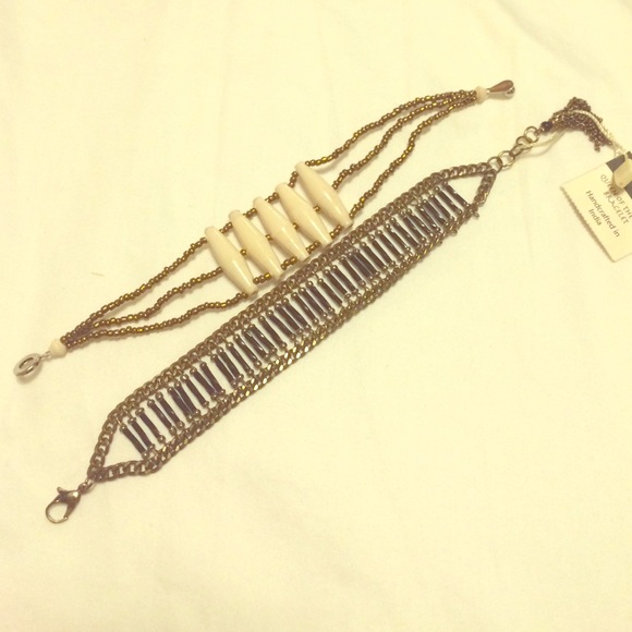 2 new bracelets from ten thousand villages