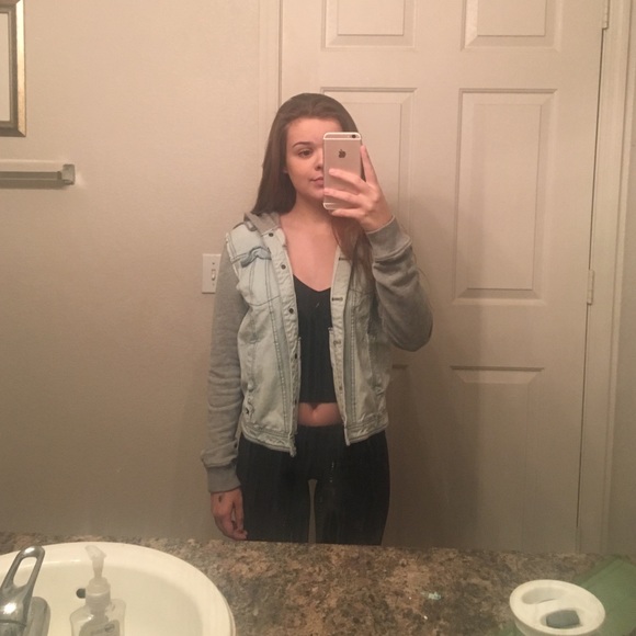 Hurley Jean Jacket W Grey/ Cotton Sleeve
