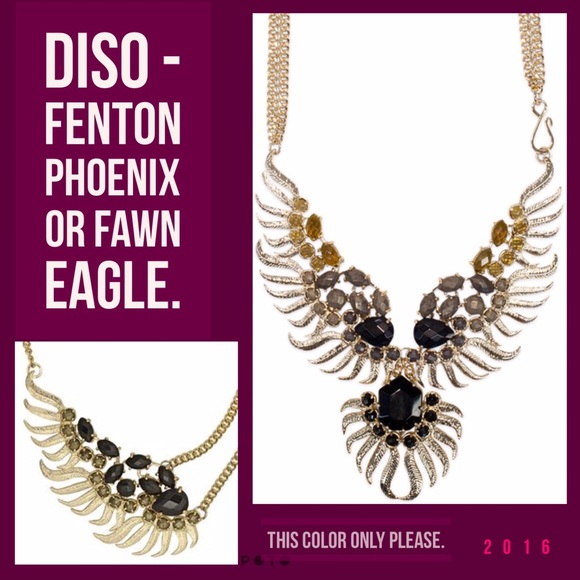 ISO- Fenton Phoenix or Fawn Eagle Necklace
