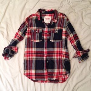 Mossimo flannel blouse