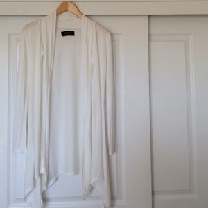 BRAND NEW Jersey tie cardigan