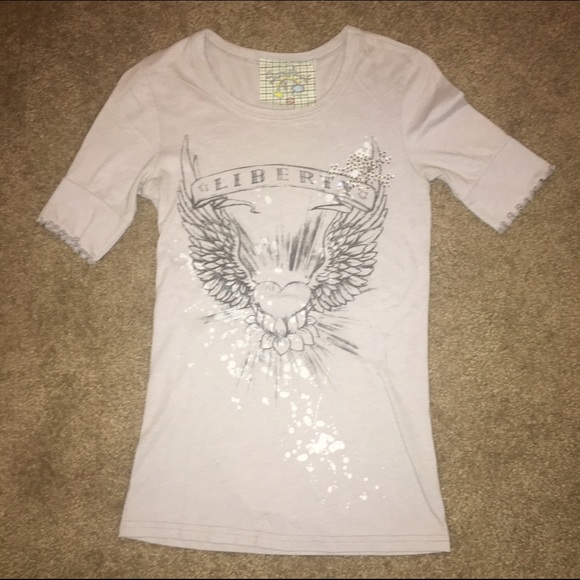 Scrapbook t shirt w/ print sz Medium