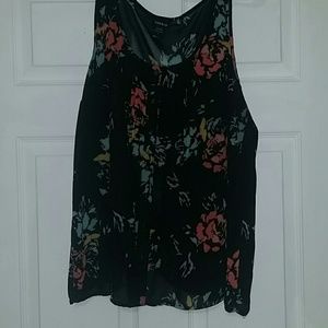 Floral Tulip Back Top