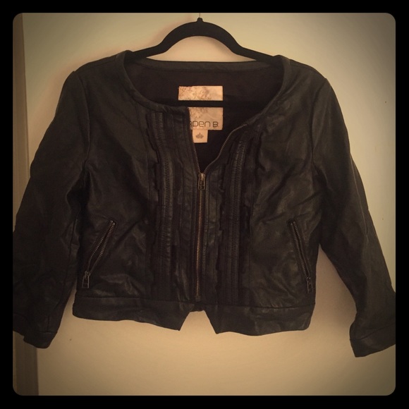 Leather jacket