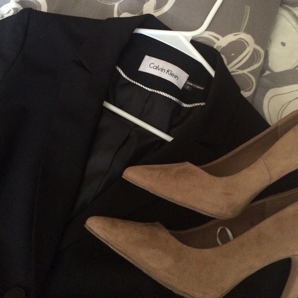Black Calvin Klein Blazer
