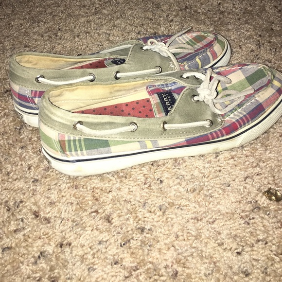 Sperry-Plaid Canvas
